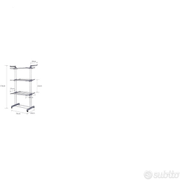 Stendibiancheria verticale