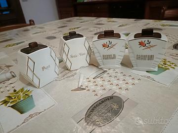 set portaspezie ceramica Laveno e MZ