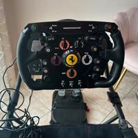 Thrustmaster F1 Ferrari wheel replica.