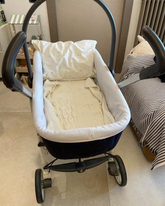 Inglesina con navicella chicchetto ed accessori