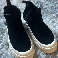 Stivaletto Chelsea tessuto tecnico 42