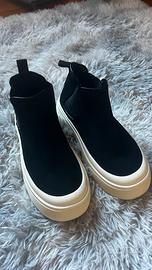 Stivaletto Chelsea tessuto tecnico 42