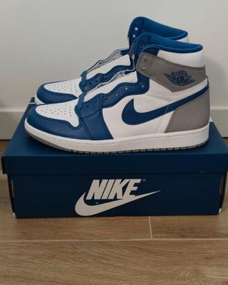 Air Jordan 1 Retro High OG EU 44 TRUE BLUE/WHITE