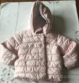 Obaïbi Piumino bambina rosa con cappuccio.