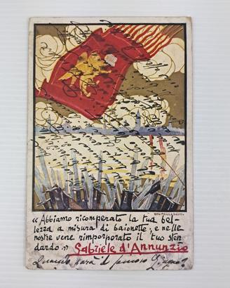 Raro Lotto di 5 cartoline originali d'epoca 1919