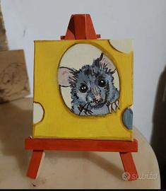 mini tela con cavalletto