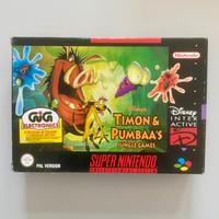 Timon & Pumbaa’s Jungle Games - Super Nintendo PAL