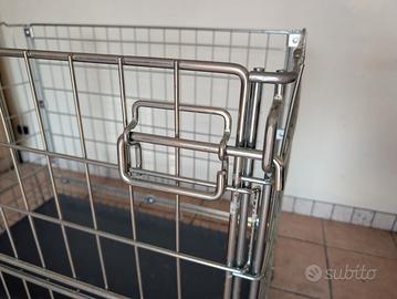 Ceste / gabbie in metallo zincato porta bottiglie