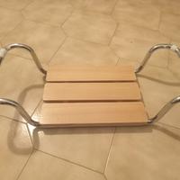 sedile in legno x vasca