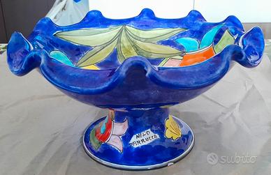 Alzatina centro tavola in ceramica 