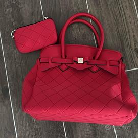 Borsa rossa Save My bag