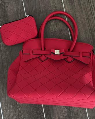 Borsa rossa Save My bag