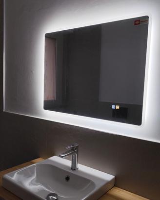Specchio retroilluminato led 3 tonalità