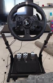 Volante Logitech G923 + Supporto Racing Ps5