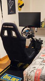 Playseat Alcantara con slitta