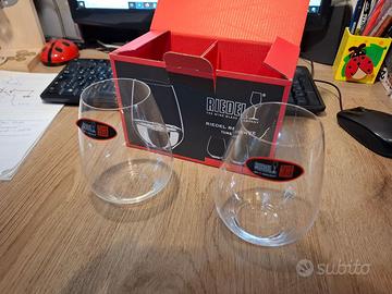 ACQUA  bicchieri Riedel – coppia- in cristallo
