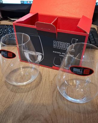 ACQUA  bicchieri Riedel – coppia- in cristallo