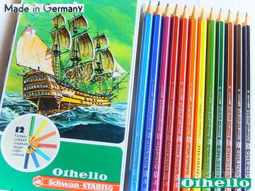 SCHWAN STABILO OTHELLO Vintage 12 PASTELLI COLORAT