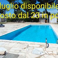 Casa vacanza piscina Salento puglia mare 1 km