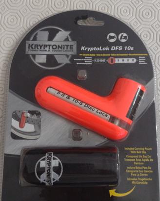 lucchetto kryptonite kryptolok DFS 10s