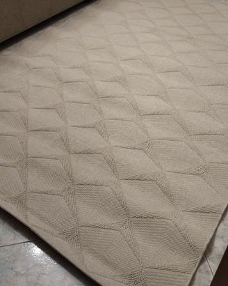 Tappeto pelo raso col. Corda 160x230