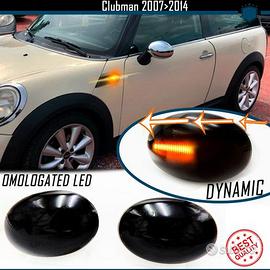 Frecce LED DINAMICHE per MINI Clubman R55 NERE