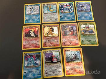 Lotto 150+ carte Pokemon vintage WOTC - set Neo