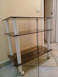Carrello per cabina armadio, televisore o  vivande