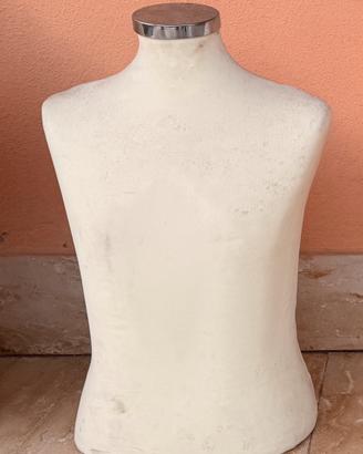 Busto sartoriale uomo + base acciaio
