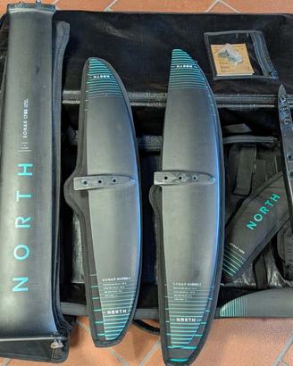 Kit wing foil NORTH SONAR FOIL SET CARBON usato