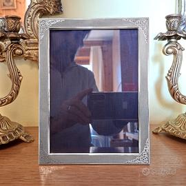 Cornice Portafoto Argento 800 anni 30 x foto 13x18