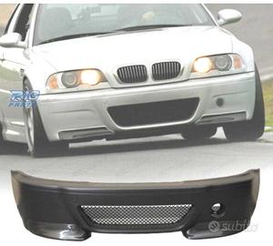 PARAURTI ANTERIORE BMW E46 M3 LOOK CSL SPLITTERS C
