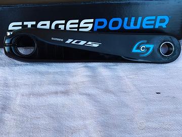 Misuratore di potenza Stages per Shimano 105
