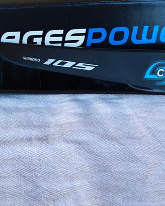 Misuratore di potenza Stages per Shimano 105
