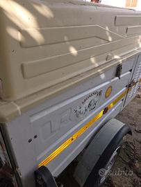 Carrello traspoto cani