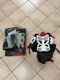 Stivali Sidi srs3 e pettorina Alpinestars