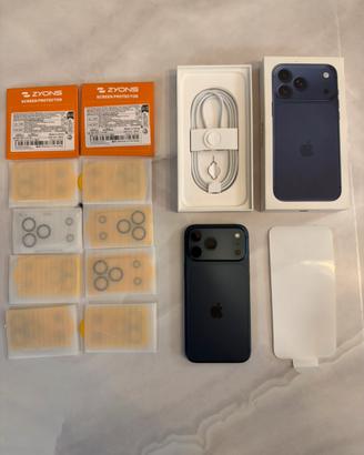 Iphone 17 pro max 256 gb - blu profondo