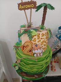 Torta finta jungla