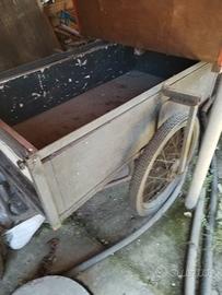 carrettino con gancio e sella 