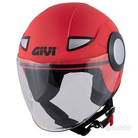 CASCO HELMET JET BAMBINO J05B ROSSO GIVI SIZE L