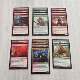 Mazzo carte Magic Verde Rosso FORZA SELVAGGIA mtg