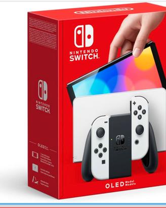 Nintendo Switch (OLED) bianca