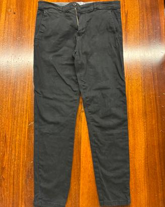Pantaloni Bershka neri slim uomo
