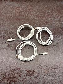 3 x Apple Cavo da USB‑C a Lightning (1 m) 