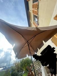 Ombrellone rettangolare