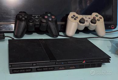 PS2 SLIM - Play Station 2 Slim, nera

