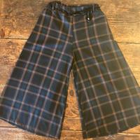 Pantalone gamba larga fantasia scozzese Diva’s