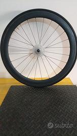 Ruote corsa in carbonio alto profilo (50mm) per tu