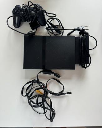PS2 Slim Sony + Controller + Memory Card 8MB