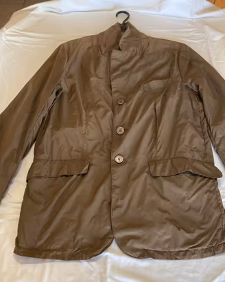 Giacca trench impermeabile marrone Jakt - Tg. L